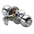 Deltana 6171-26 Round Knob Indoor Door Handle Polished Chrome, 10PK 6171-26-XCP10